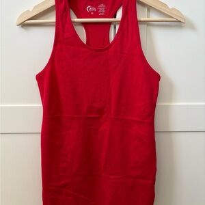 ZYIA Red Racerback Performance Tank